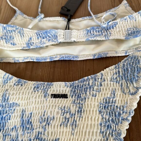 TRIANGL INESA CHEEKY INDIGO SET NO BAG 💙 NEW WITH TAGS - Picture 5 of 5